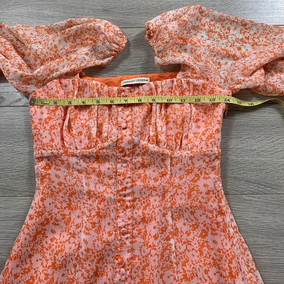 REVOLVE The East Order Bianca Orange Mini Dress - Picture 12 of 13